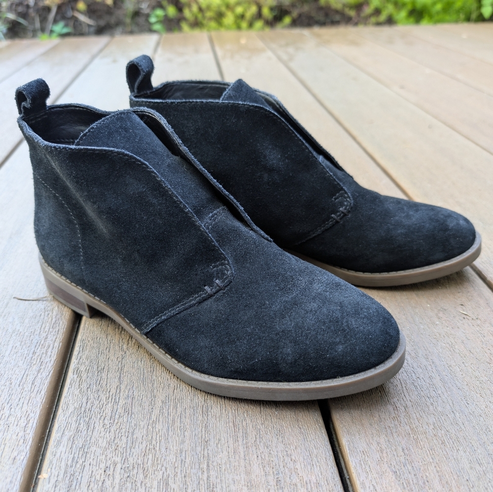 Black Suede Ankle Boots